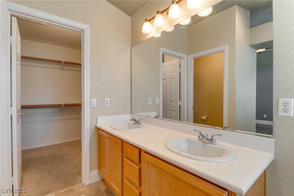 Bathroom, Dual Sink Vanities, Interior, Walk-in Closets