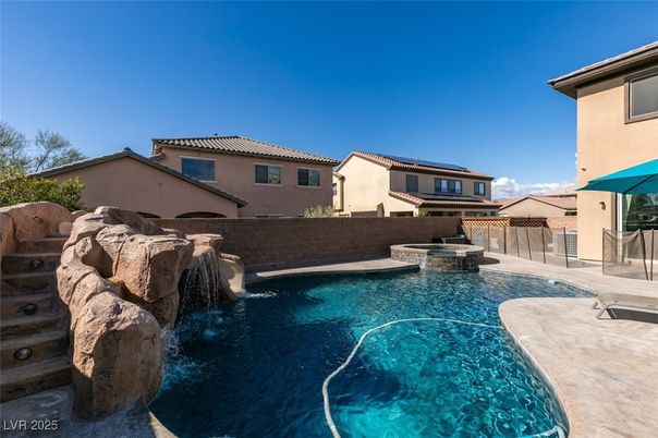 Exterior, Pool, Solar Panels