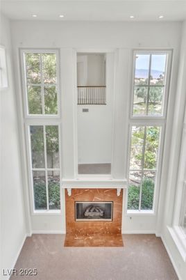 Fireplace, Interior, Recessed Lighting