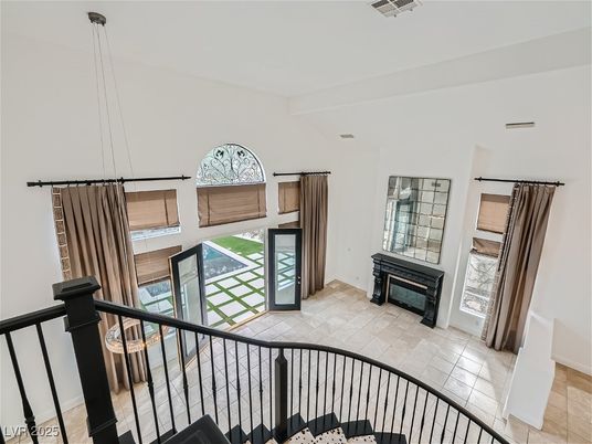 Fireplace, Interior, Pendant Lights