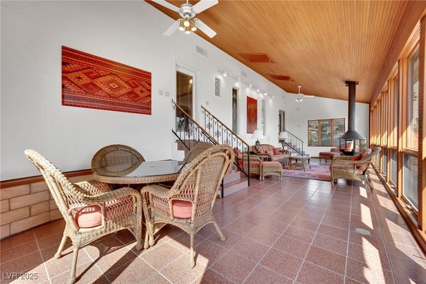 Dining room, Fireplace, Interior, Living room