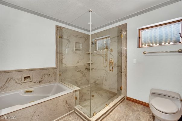 Bathroom, Glass Shower, Interior, Marble Walls