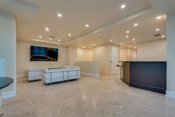 Interior, Kitchen, Living room, Recessed Lighting