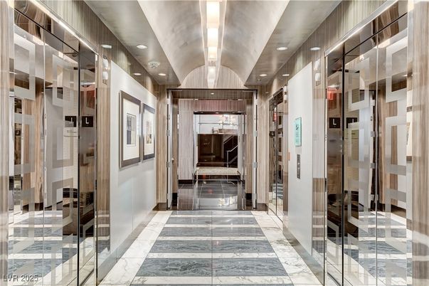 Interior, Marble, Recessed Lighting