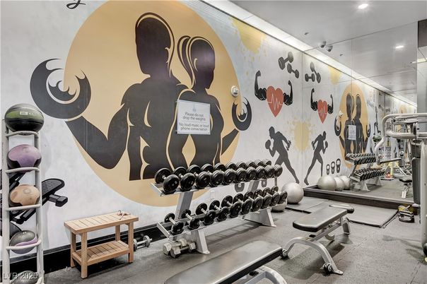 Fitness Equipment, Interior, Recessed Lighting