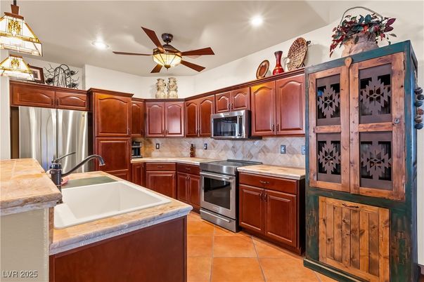 Interior, Kitchen, Recessed Lighting, Stainless Steel Appliances