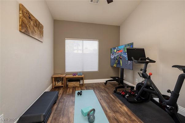 Fitness Equipment, Interior, Wood Texture Flooring