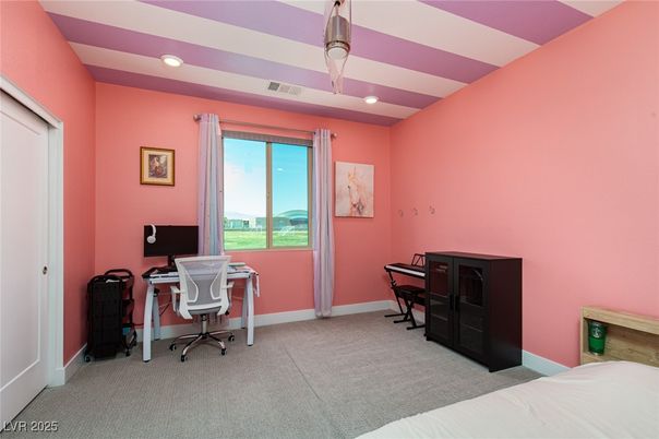 Bedroom, Home Office, Interior, Recessed Lighting