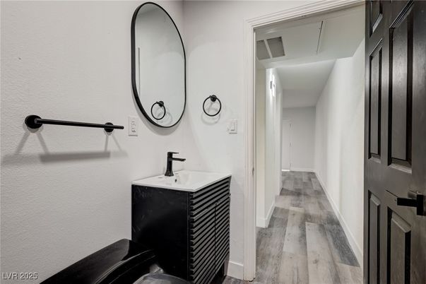 Bathroom, Interior, Wood Texture Flooring