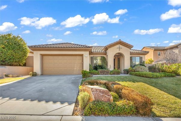 Attached, Backyard, Exterior, Facade, Mediterranean