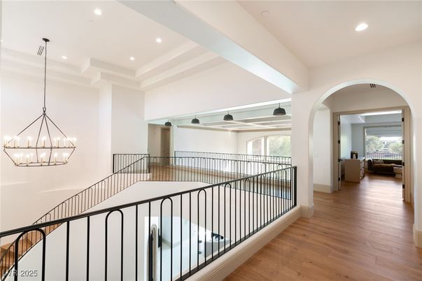 Chandelier, Interior, Recessed Lighting, Wood Texture Flooring