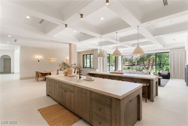 Dining room, Interior, Kitchen, Pendant Lights, Recessed Lighting