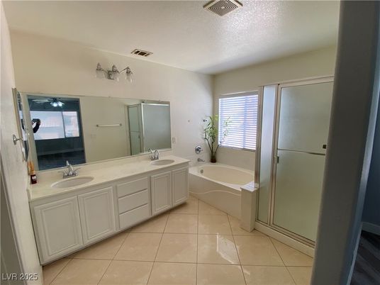 Bathroom, Dual Sink Vanities, Glass Shower, Interior