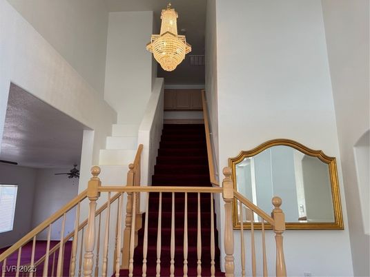 Chandelier, Interior