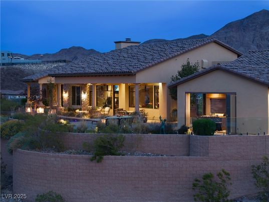 Backyard, Exterior, Facade, Spanish Mediterranean