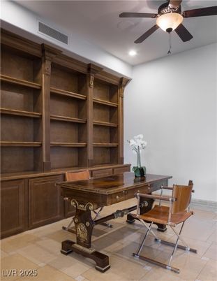 Home Office, Interior, Recessed Lighting
