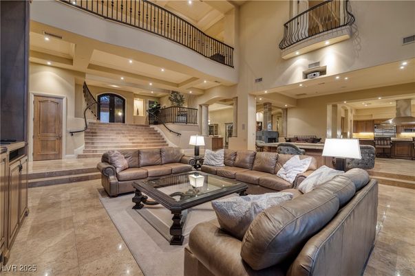 Interior, Kitchen, Living room, Recessed Lighting