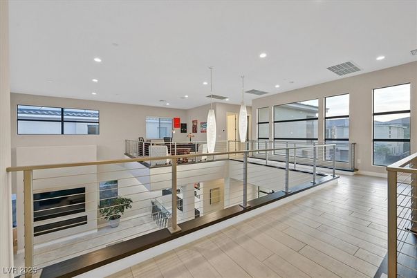 Interior, Pendant Lights, Recessed Lighting, Wood Texture Flooring