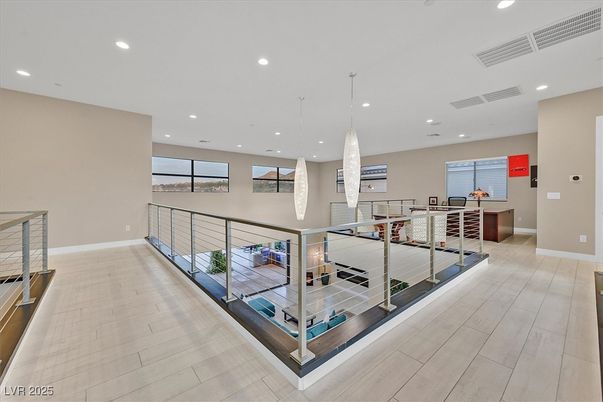 Interior, Pendant Lights, Recessed Lighting, Wood Texture Flooring