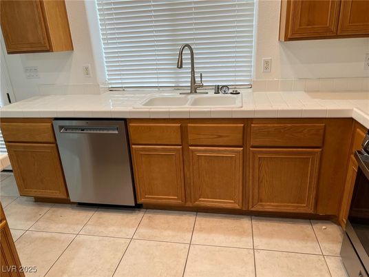 Interior, Kitchen, Stainless Steel Appliances, Tile Countertops