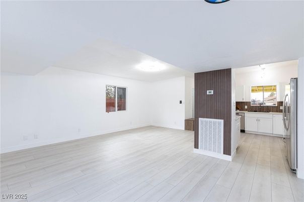 Empty room, Interior, Kitchen, Wood Texture Flooring