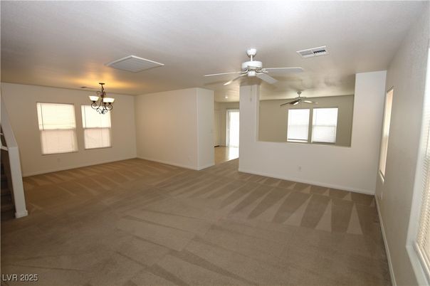 Chandelier, Empty room, Interior