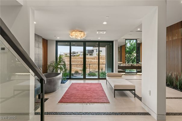 Chandelier, Interior, Recessed Lighting