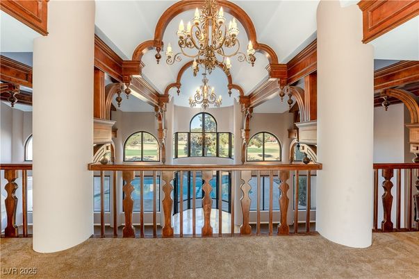 Chandelier, Interior