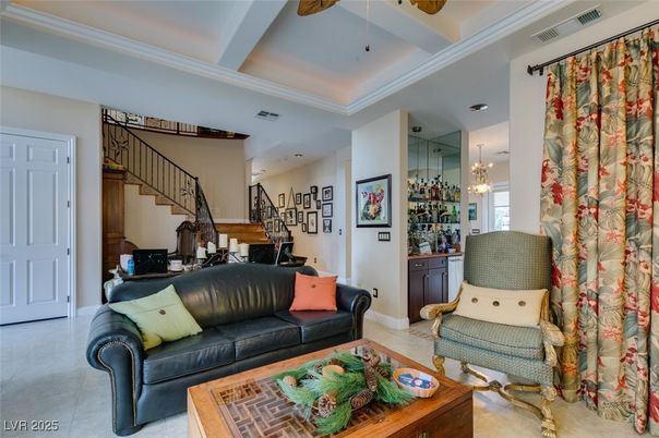 Interior, Living room, Pendant Lights, Recessed Lighting