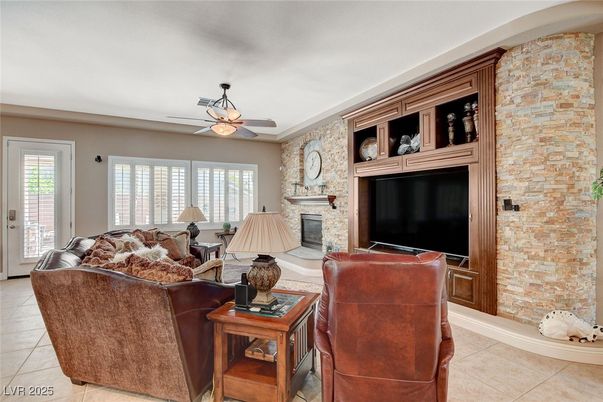 Fireplace, Interior, Living room, Stone Walls