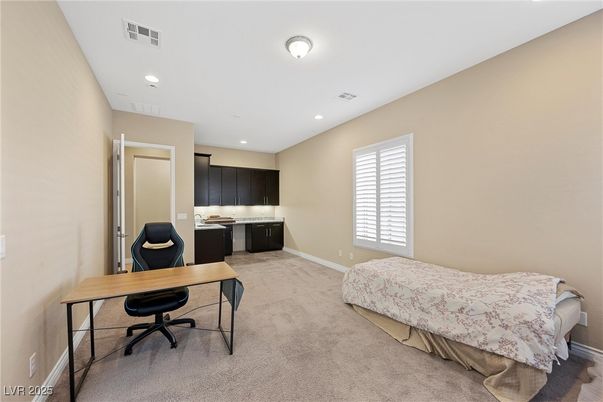 Bedroom, Home Office, Interior, Recessed Lighting