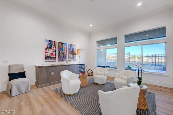 Interior, Living room, Recessed Lighting, Water, Wood Texture Flooring
