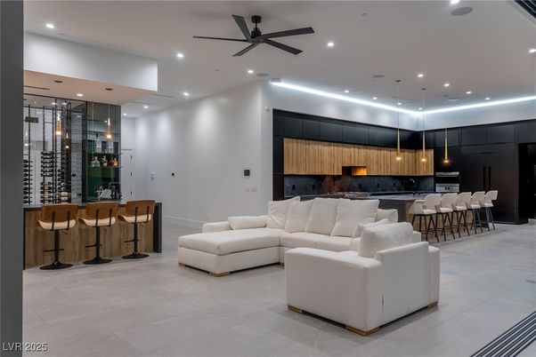 Interior, Kitchen, Living room, Pendant Lights, Recessed Lighting