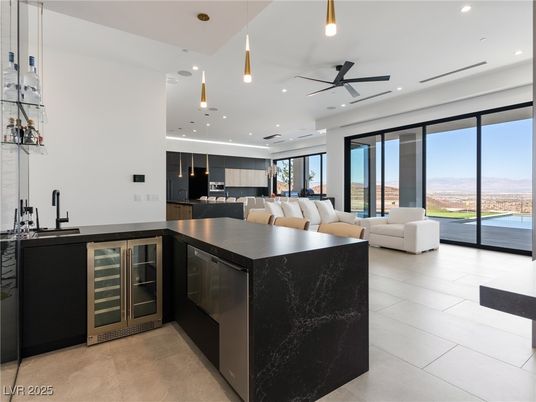 Interior, Kitchen, Pendant Lights, Recessed Lighting