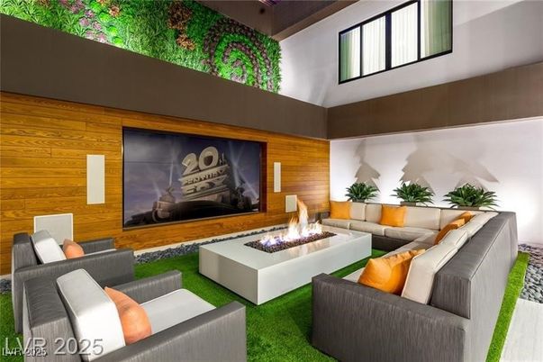 Interior, Living room, Wooden Walls