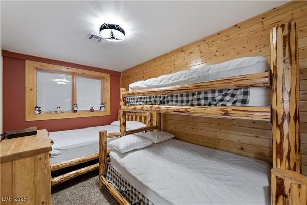 Bedroom, Interior, Wooden Walls