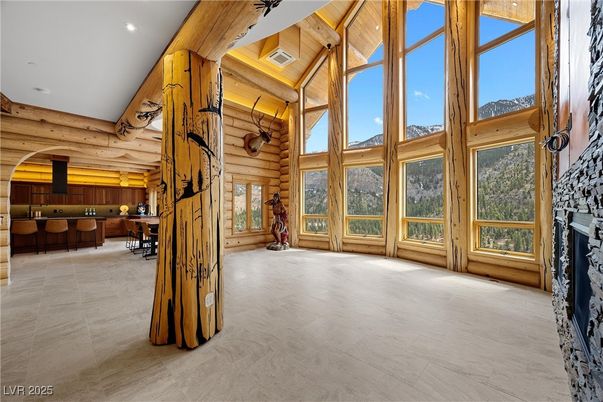 Interior, Recessed Lighting, Wooden Walls