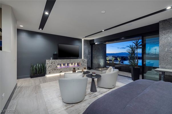 Fireplace, Interior, Living room, Recessed Lighting