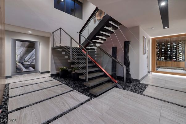 Interior, Recessed Lighting, Wine Storage