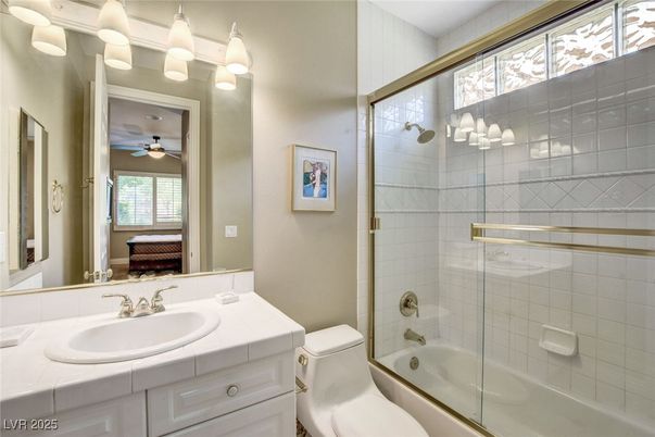 Bathroom, Glass Shower, Interior, Tile Countertops