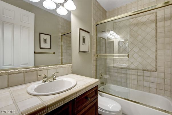 Bathroom, Glass Shower, Interior, Tile Countertops