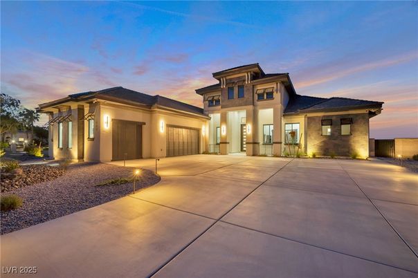 Attached, Backyard, Exterior, Facade, Mediterranean