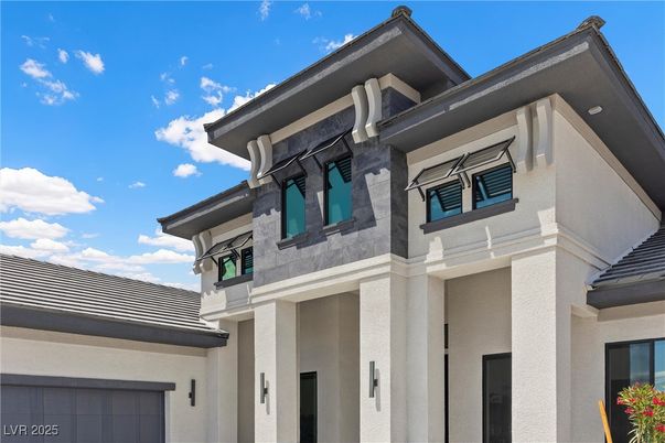 Attached, Exterior, Facade, Modern