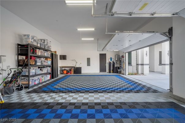 Garage, Interior, Recessed Lighting