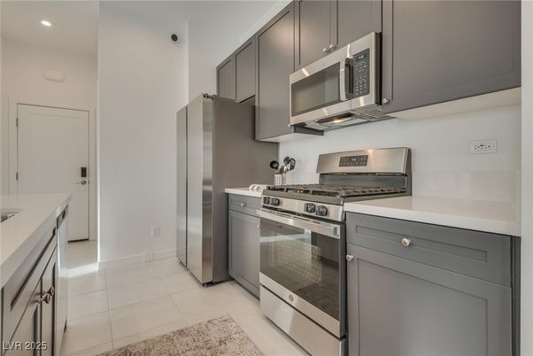 Interior, Kitchen, Recessed Lighting, Stainless Steel Appliances