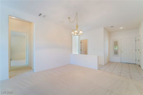 Empty room, Interior, Pendant Lights, Recessed Lighting