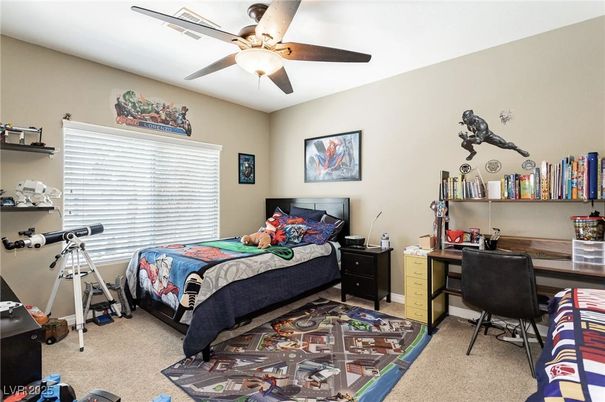 Bedroom, Fitness Equipment, Home Office, Interior