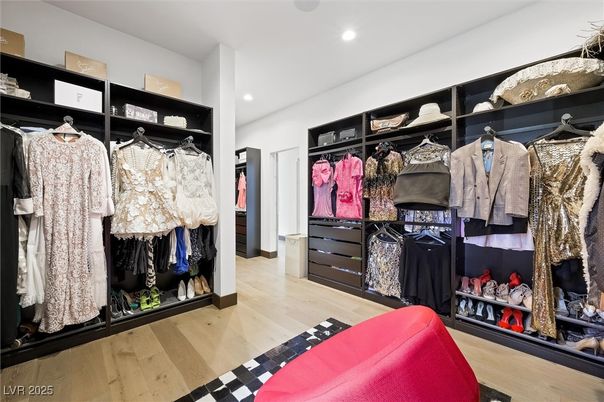 Interior, Recessed Lighting, Walk-in Closets, Wood Texture Flooring