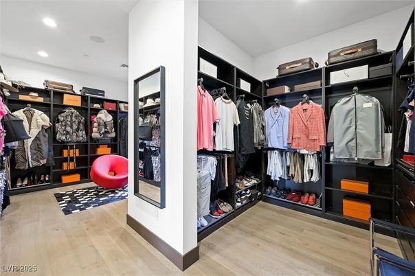 Interior, Recessed Lighting, Walk-in Closets, Wood Texture Flooring