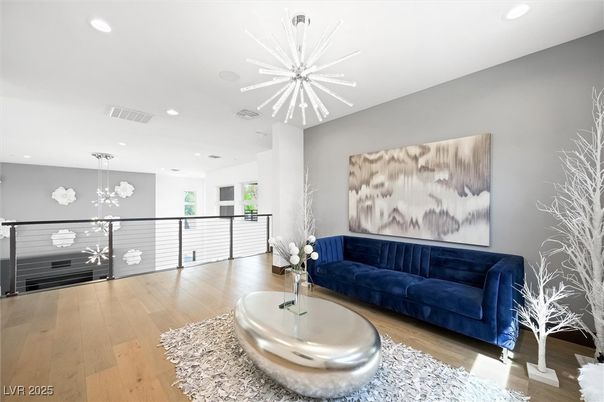 Interior, Pendant Lights, Recessed Lighting, Wood Texture Flooring